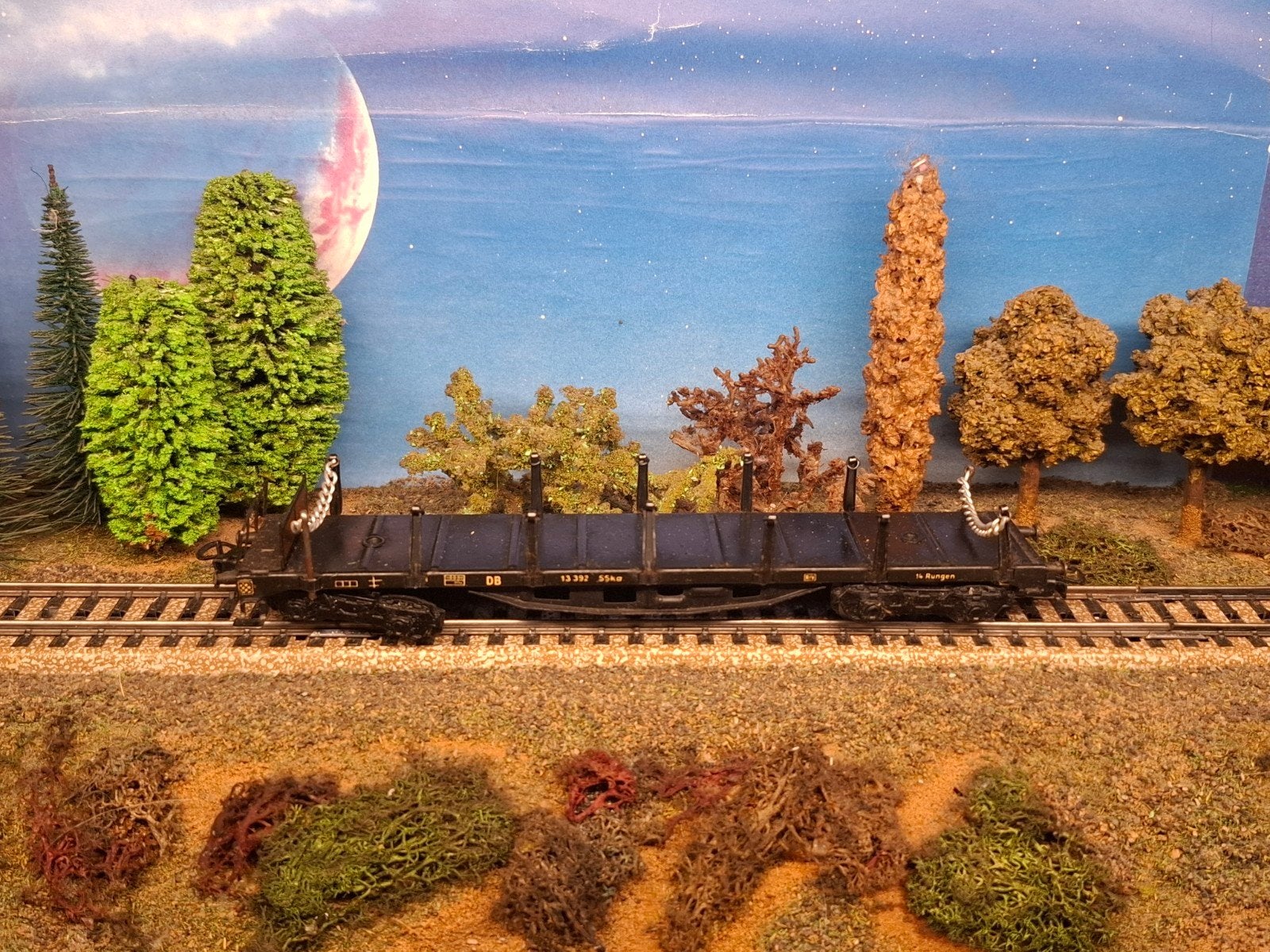 Marklin rongen wagon in ho, Hobby en Vrije tijd, Modeltreinen | H0, Wisselstroom, Gebruikt, Wagon, Ophalen of Verzenden