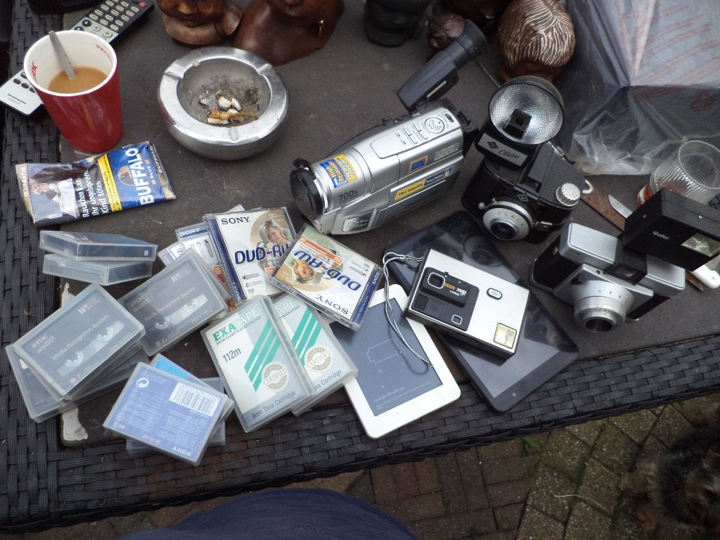 camera s bandjes dvd s, Audio, Tv en Foto, Fotocamera's Digitaal, Ophalen, Gebruikt, Overige typen, Overige Merken