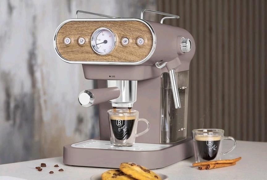 Berlinger Haus espressomachine, Witgoed en Apparatuur, Koffiezetapparaten, Ophalen, Espresso apparaat, Gemalen koffie, Stoompijpje