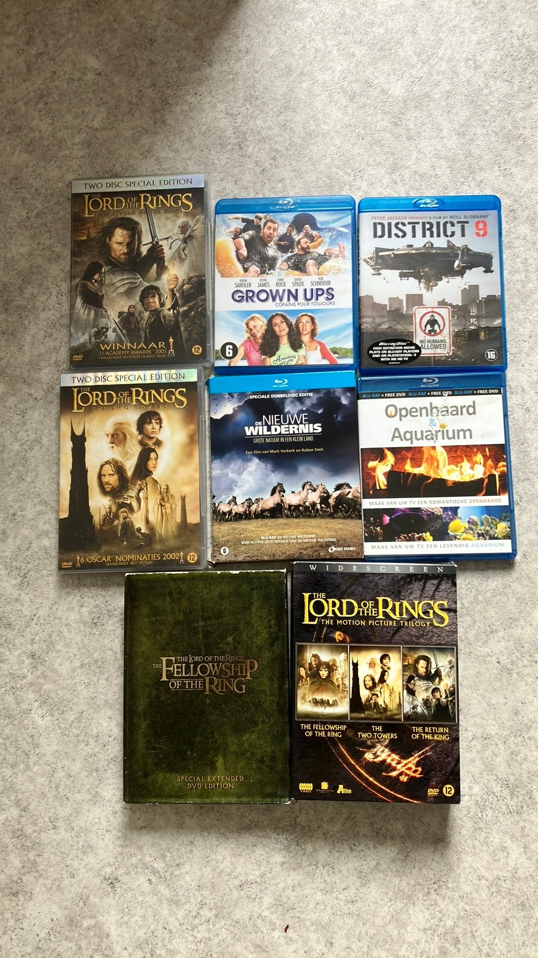 8 dvd’s, Ophalen of Verzenden, Gebruikt, Blu-ray, Science Fiction en Fantasy