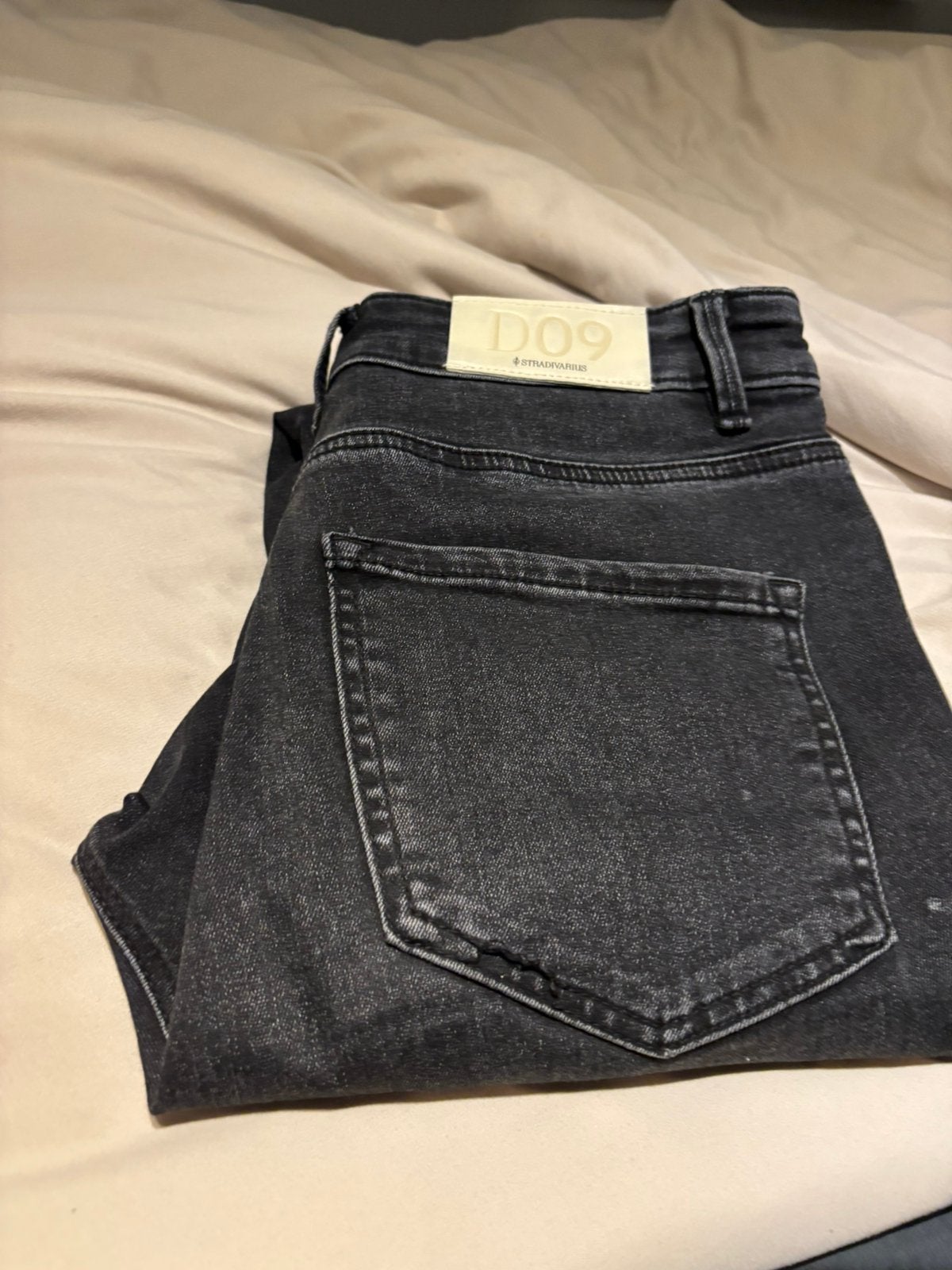 Mooie straviues broek, Ophalen of Verzenden, Zo goed als nieuw, Blauw, W33 - W36 (confectie 42/44)
