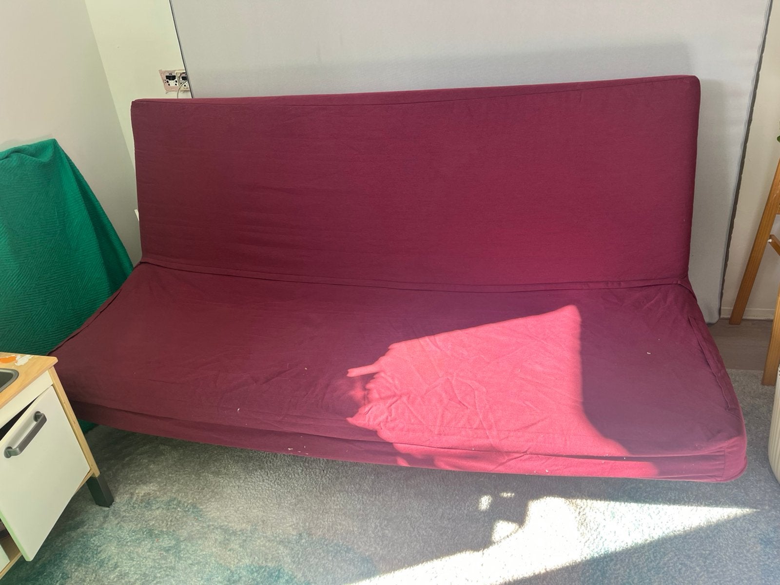 Ikea slaapbank, Huis en Inrichting, Ophalen of Verzenden, Gebruikt, Tweepersoons, Overige maten