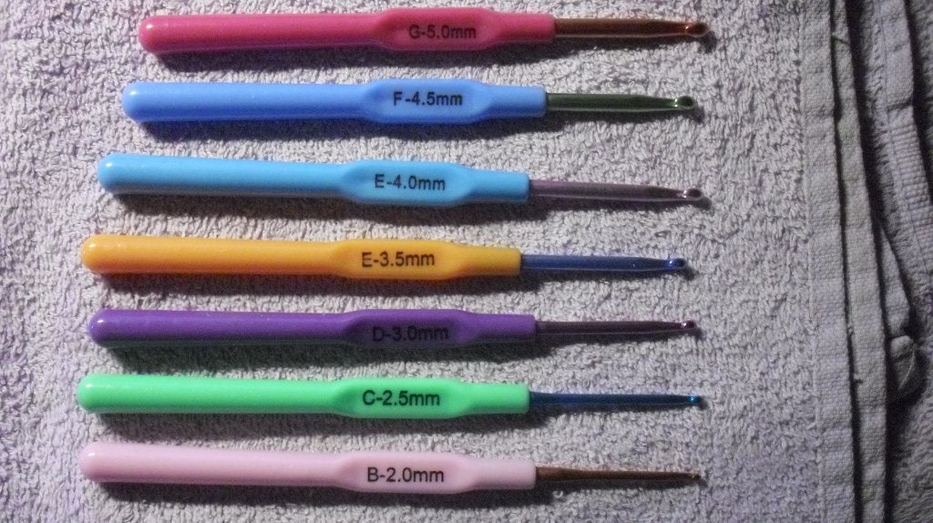soft-grip en ergonomische haaknaalden.-set, Hobby en Vrije tijd, Breien en Haken, Verzenden, Nieuw, Breien of Haken, Naald