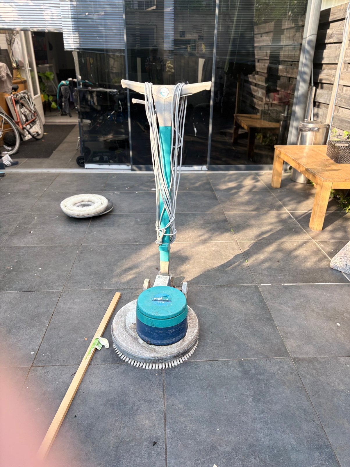 Schrobmachine met opzet borstel, Doe-het-zelf en Verbouw, Reinigingsmachines, Ophalen, Gebruikt