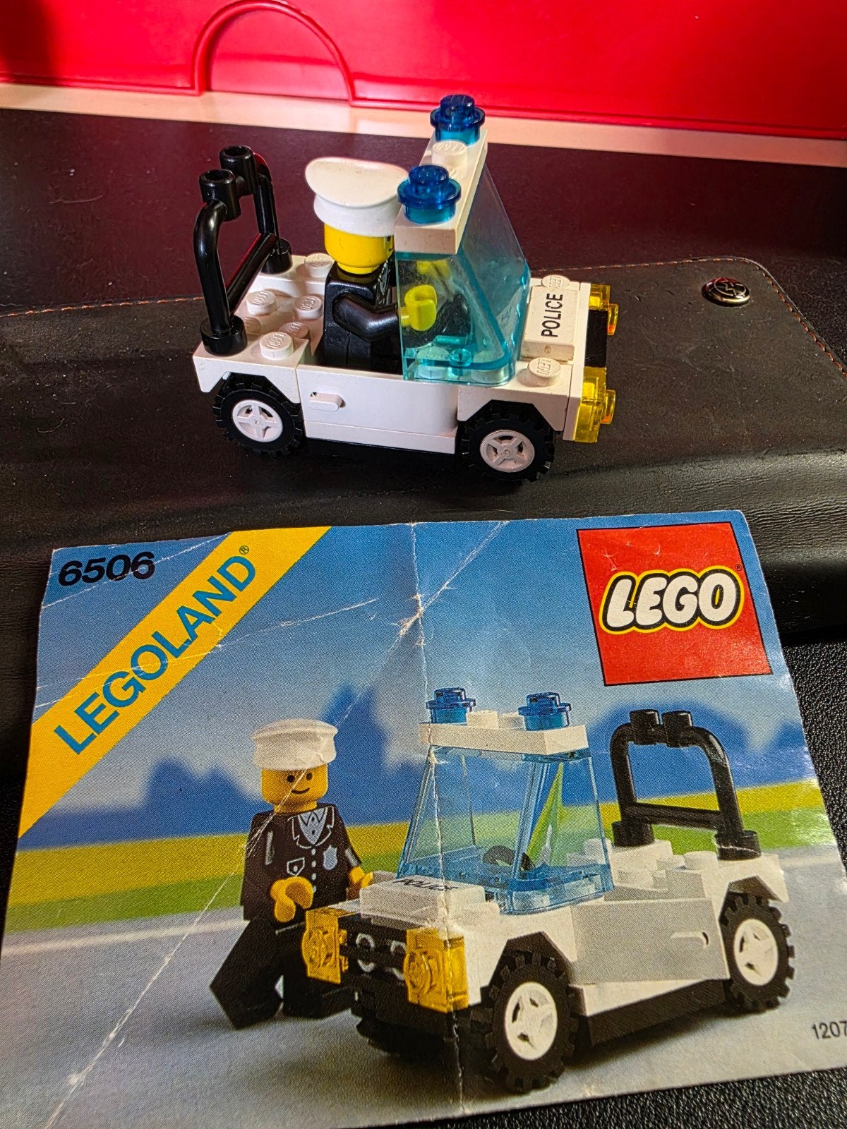 Lego Legoland 6506 Police Patrol compleet met instructies, Kinderen en Baby's, Speelgoed | Duplo en Lego, Compleet, Gebruikt, Lego