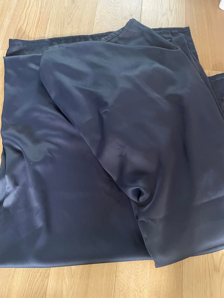 IKEA MAGJULL verduisterende gordijnen, donkerblauw, Ophalen, Gebruikt, 100 tot 150 cm, 200 cm of meer