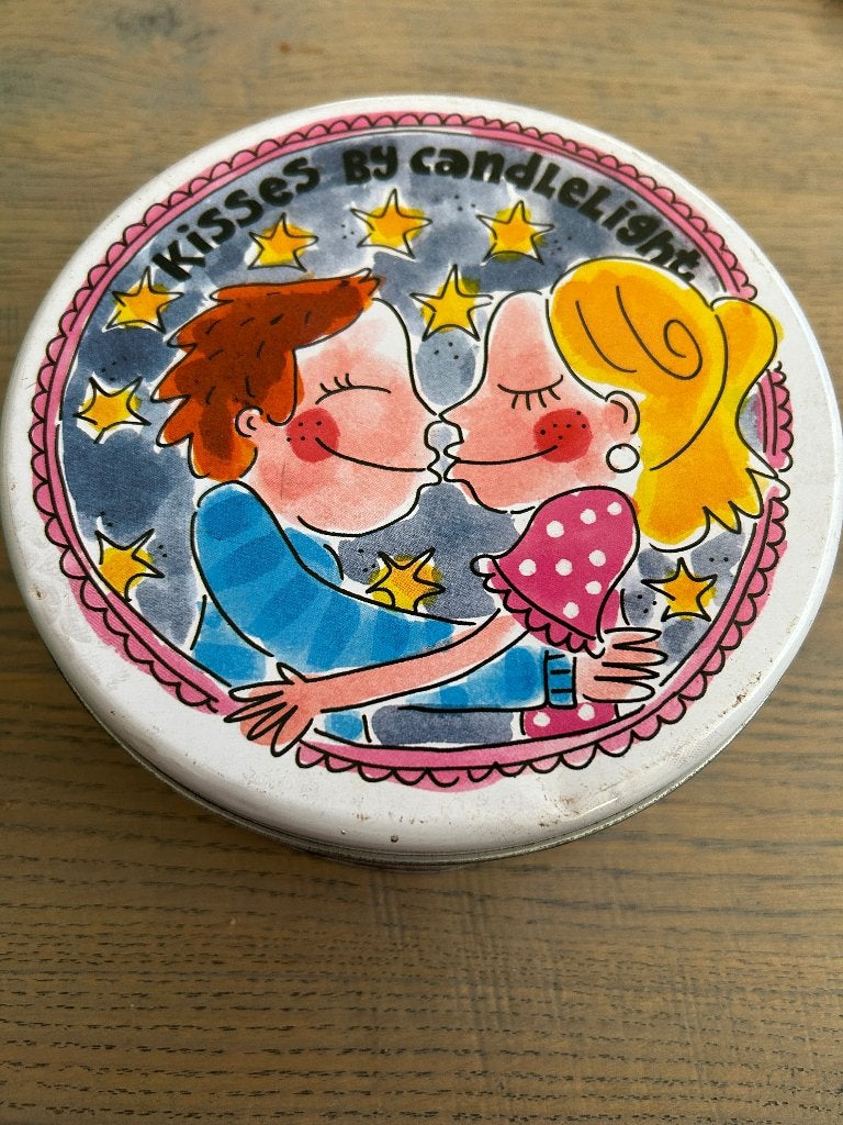 Zeldzame Blond Amsterdam Geurkaars in Blik - Ongebruikt!, Overige merken, Nieuw, Ophalen of Verzenden, Metaal