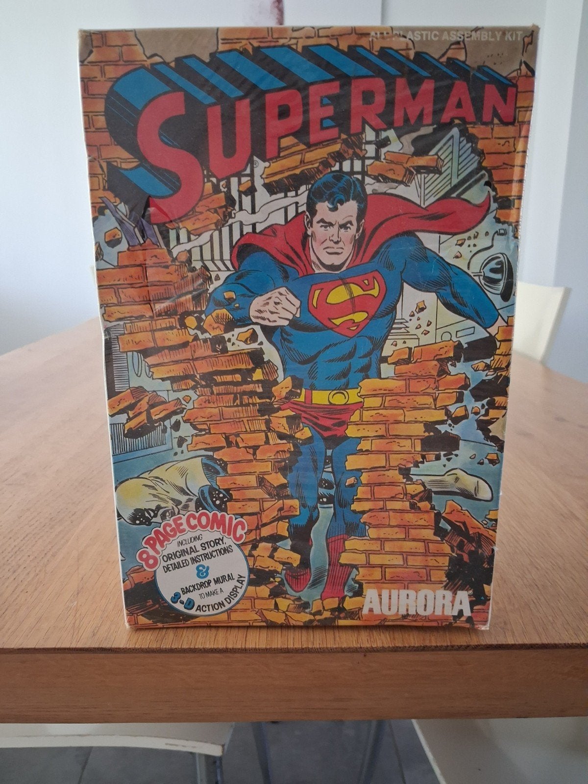 Vintage Aurora Superman Comic Scenes Model Kit, Ophalen of Verzenden