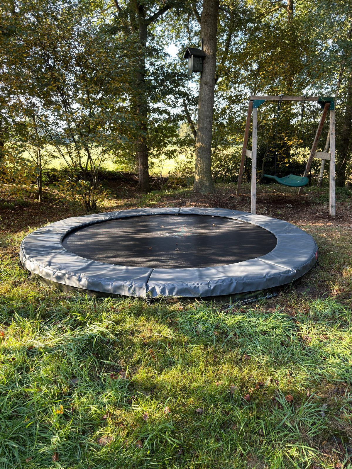 BERG Inground Trampoline 330 cm - Gebruikt, Ophalen, Gebruikt
