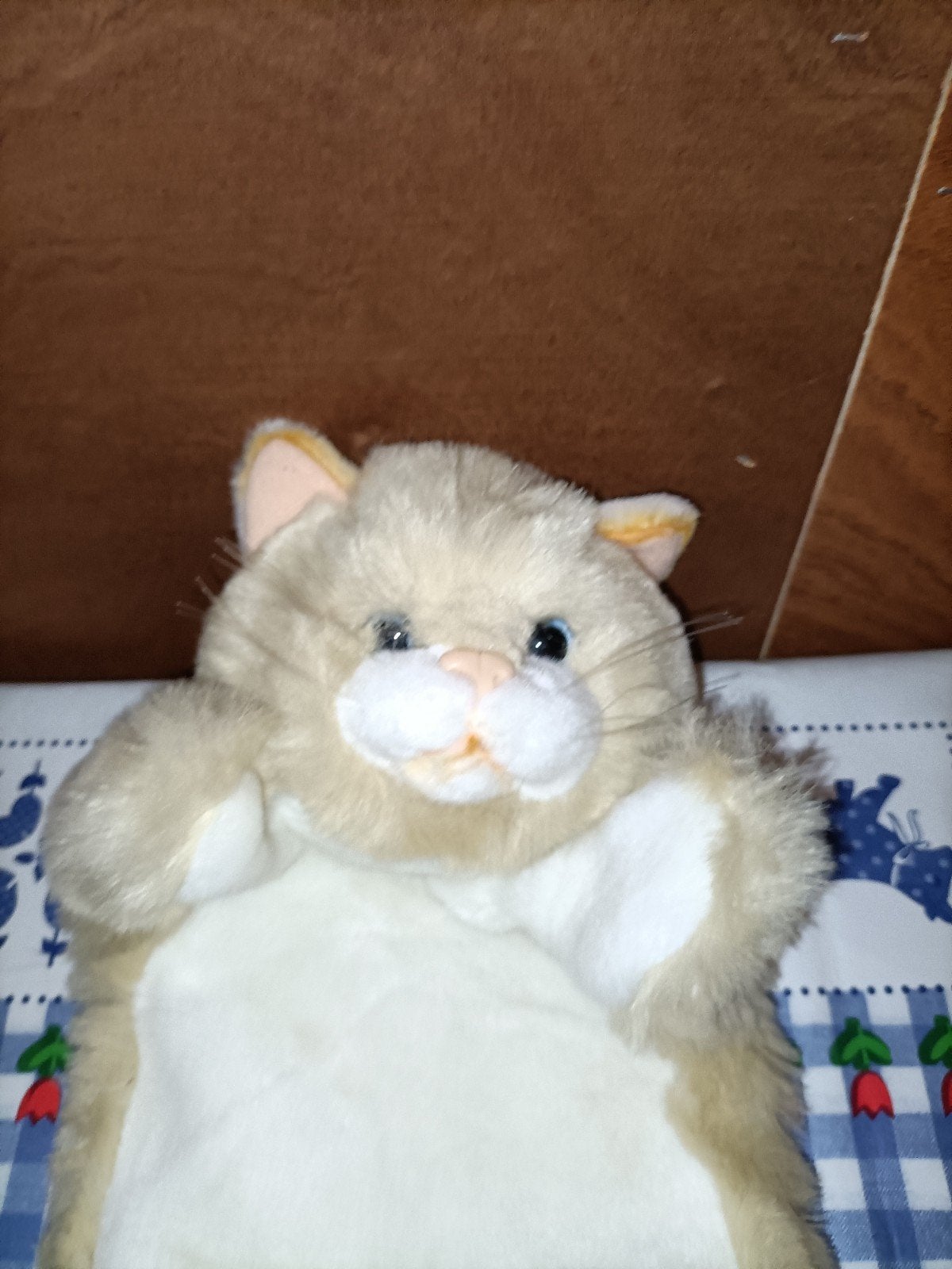 Poes/kat handpop, Ophalen of Verzenden, Zo goed als nieuw