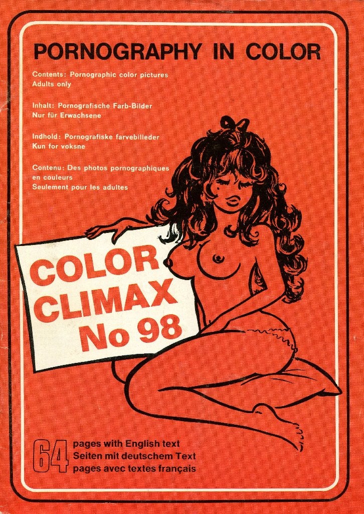 Color Climax Magazines Vintage 70's -80"s  scans 80 stuks, Verzenden, Gelezen, Overige typen