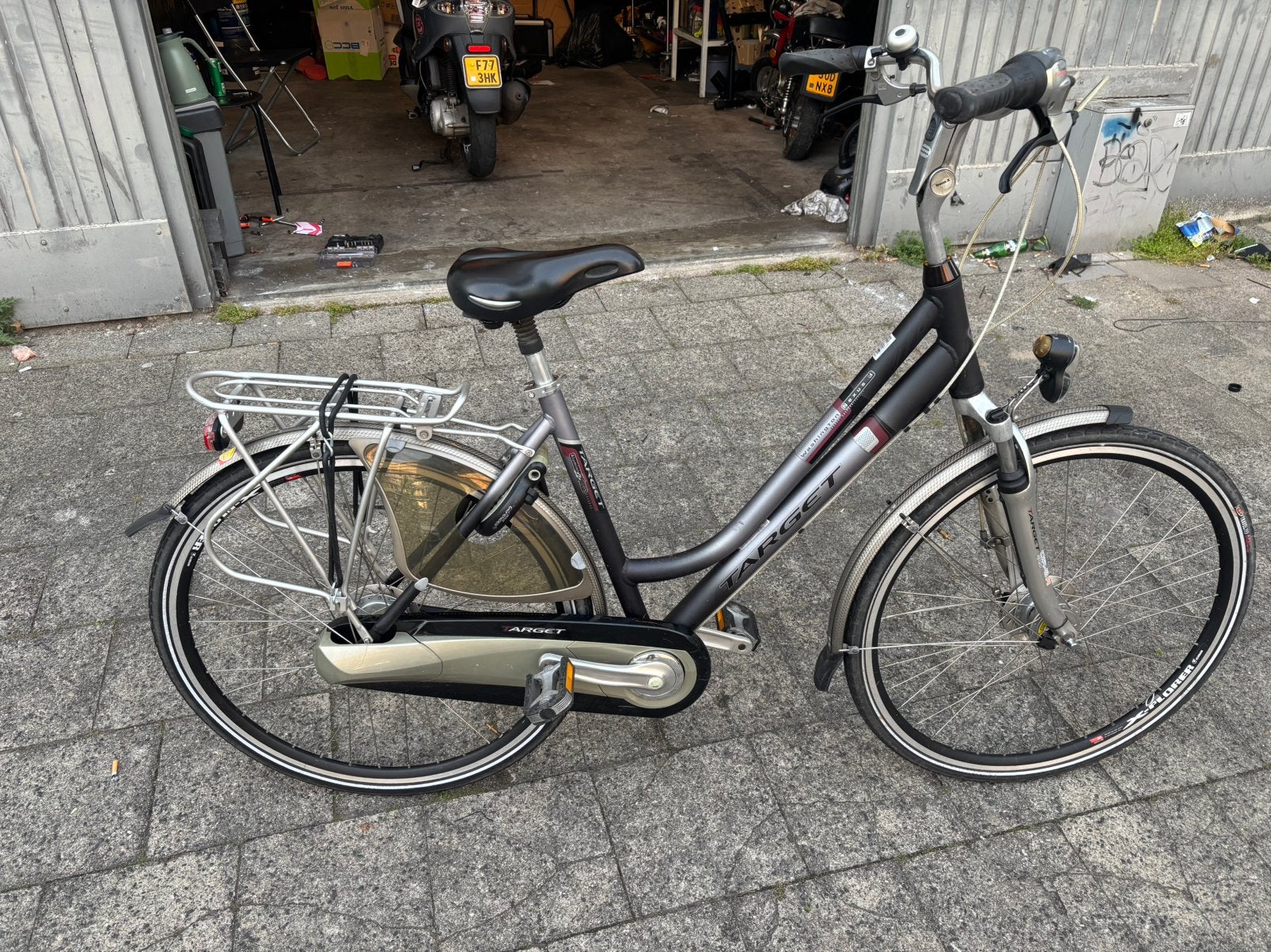 Target damesfiets 8 versnellingen fiets, Fietsen en Brommers, Fietsen | Dames | Damesfietsen, Ophalen, Zo goed als nieuw, Overige merken