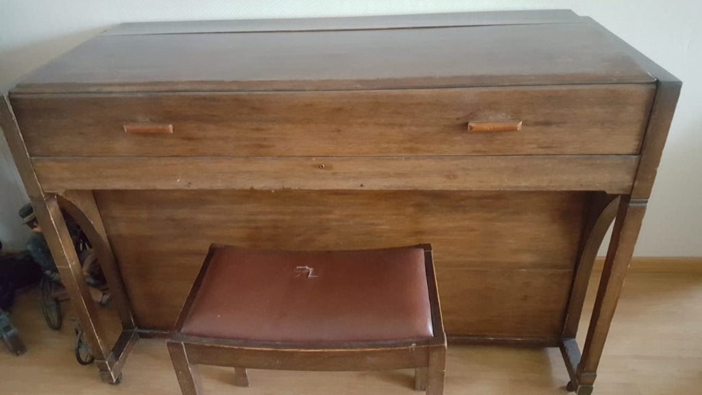 Piano, Ophalen, Gebruikt, Bruin, Piano