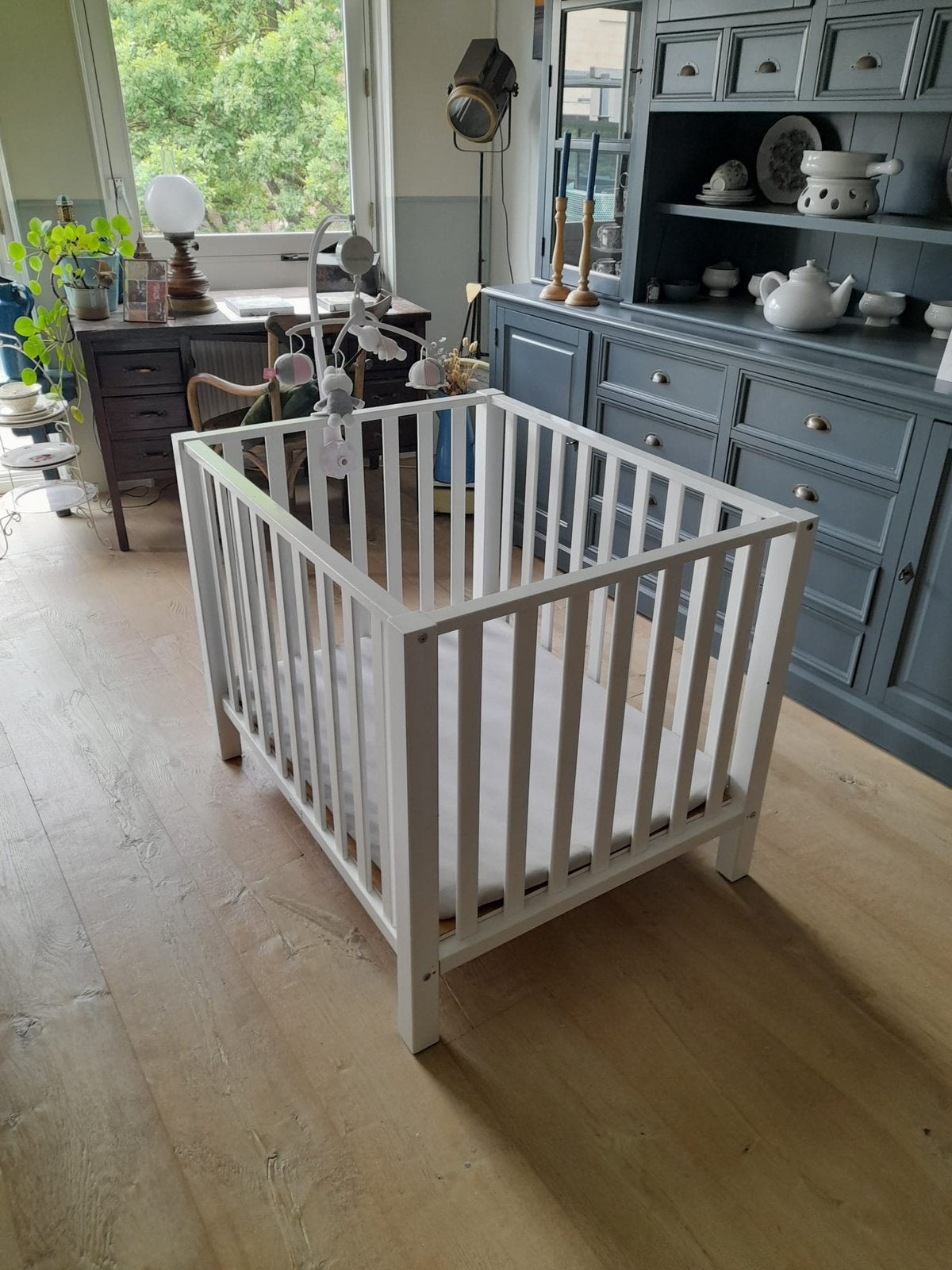 Baby box Bopita wit, Ophalen, Zo goed als nieuw, Rond