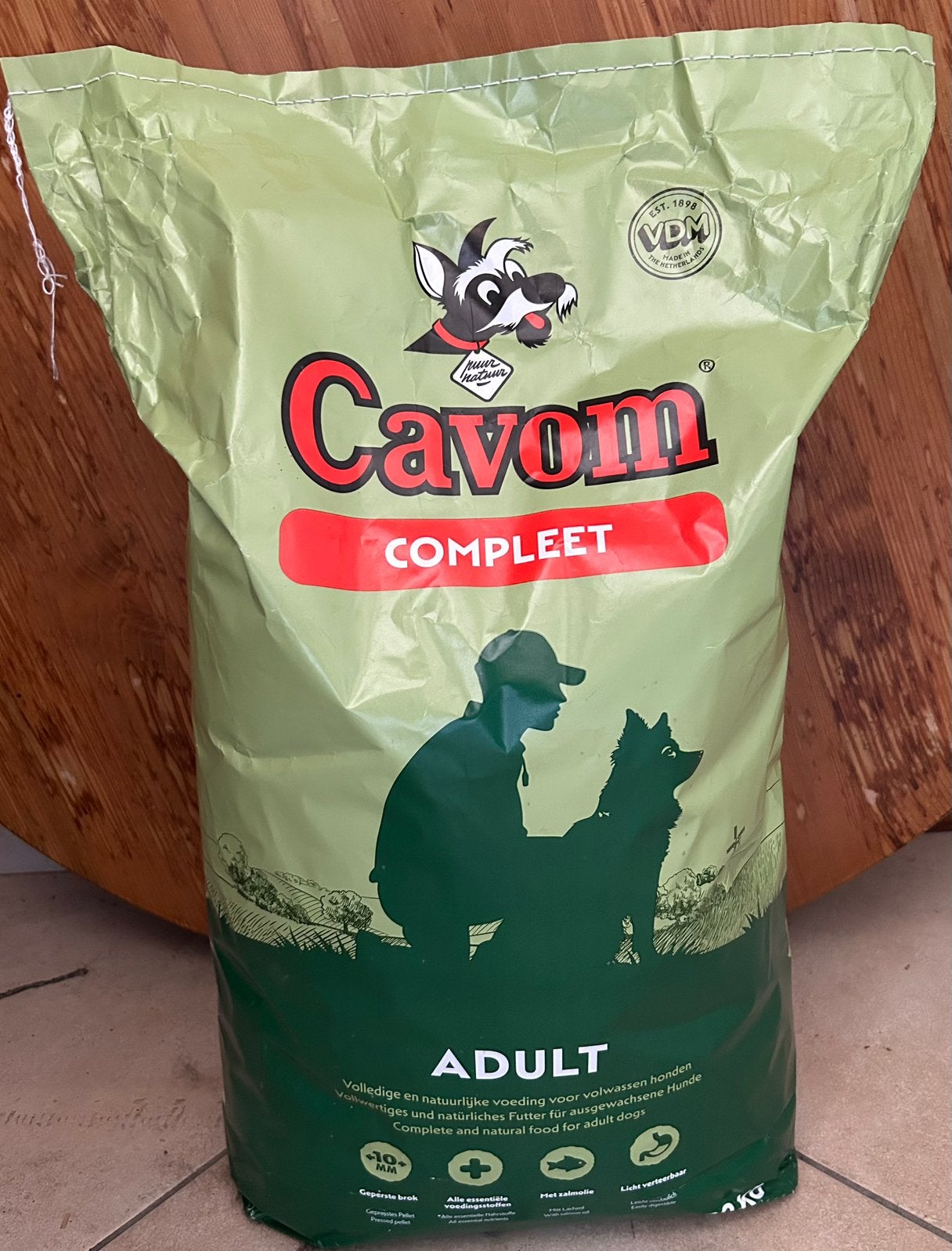 2 zakken Cavom compleet, Ophalen, Hond