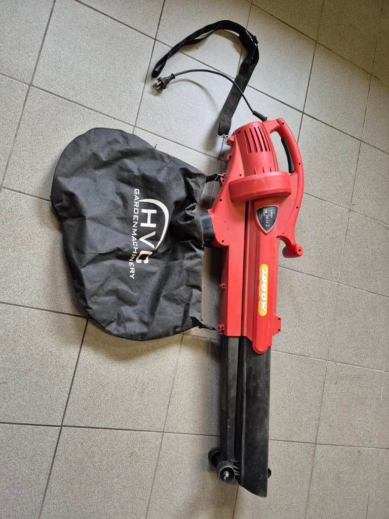 HVC bladblazer en zuiger, Ophalen