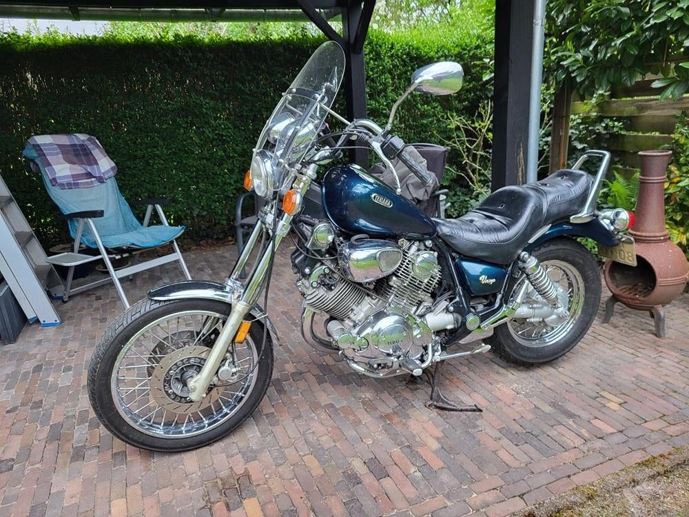 Yamaha Virago xv700 bj.86 loop of sloop, Motoren, Motoren | Yamaha, 700 cc, Cardan-aandrijving, 2 cilinders, Chopper