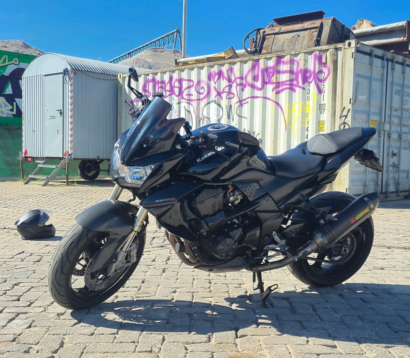 Kawasaki Z1000 Naked bike  - 953cc, 125pk, dubbele Akrapovic, Sportuitlaat, 4 cilinders, Gebruikt, Particulier