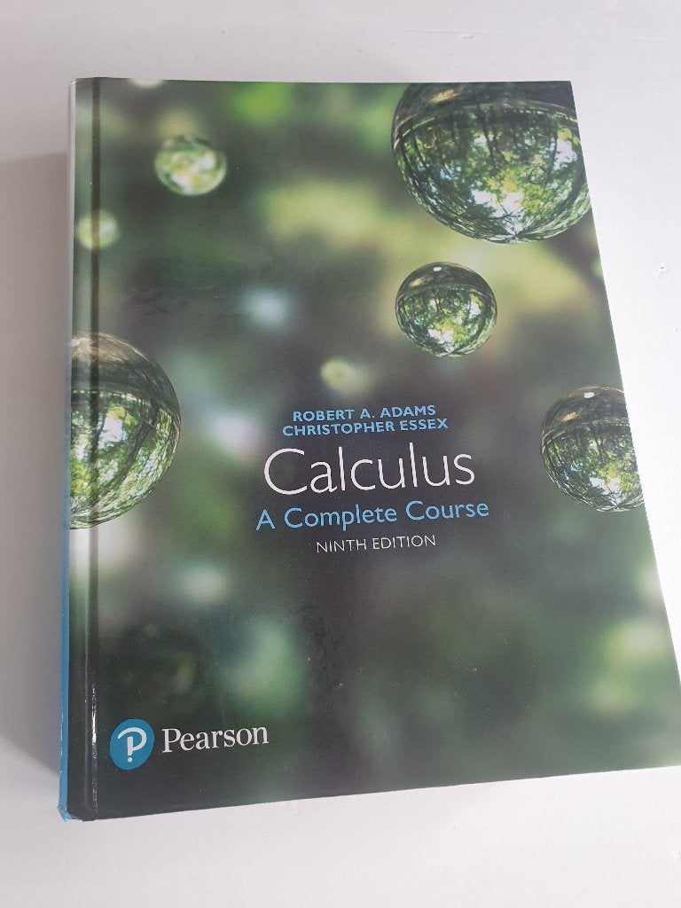 Calculus: A Complete Course - Negende Editie (Pearson), Zo goed als nieuw, Beta, Robert A. Adams, Christopher Essex, HBO