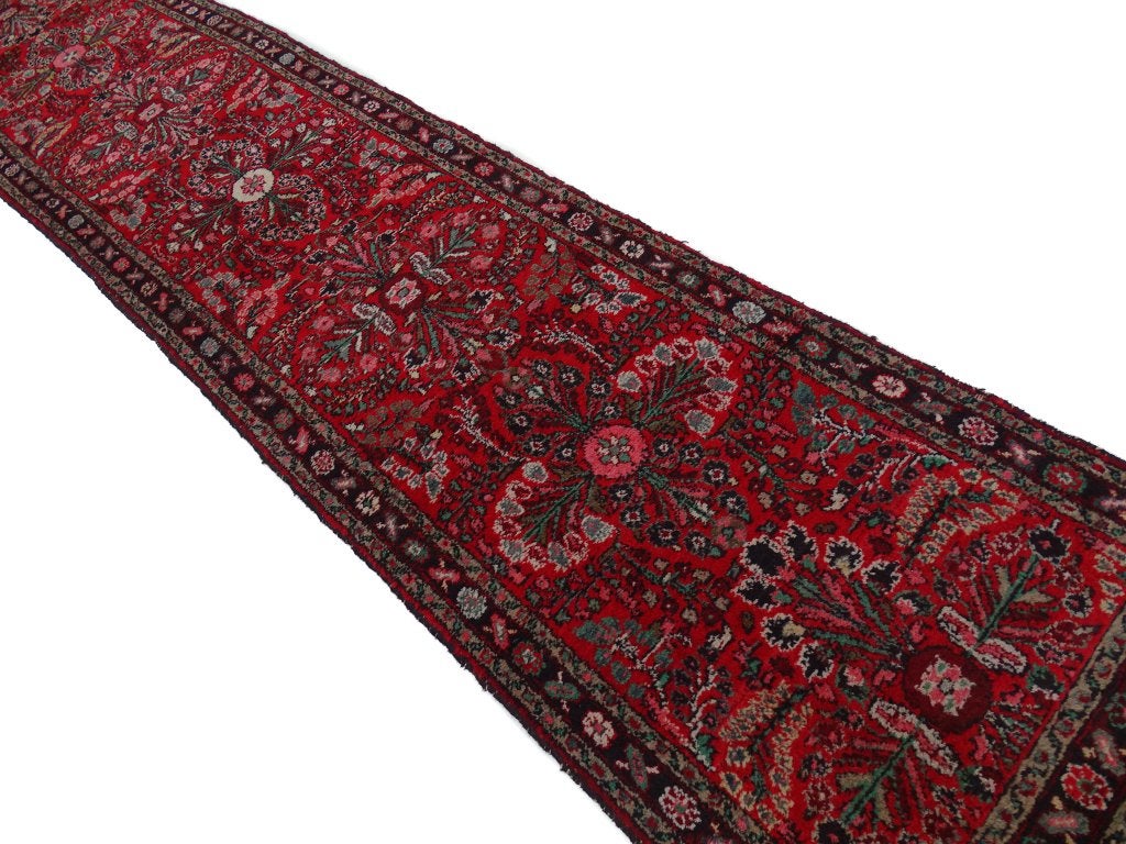 Perzisch tapijt - Sarouk loper - 403 x 80 cm - Handgeknoopt, Antiek - Klassiek - Modern - Eclectisch, -, Verzenden, -