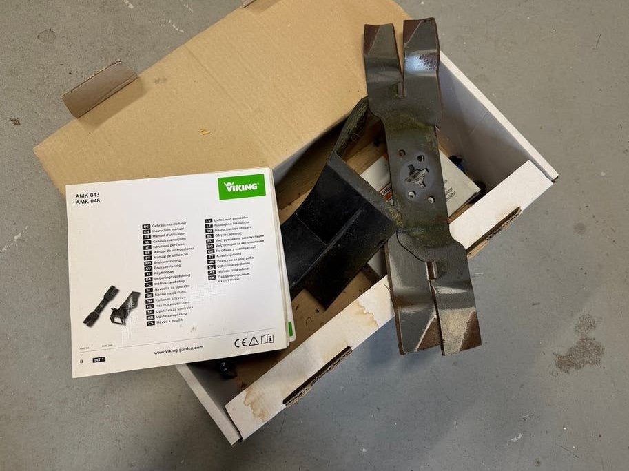 Stihl Viking mulch kit AMK 043, Tuin en Terras, Grasmaaiers, Ophalen, Cirkelmaaier, Gebruikt, Mulchfunctie