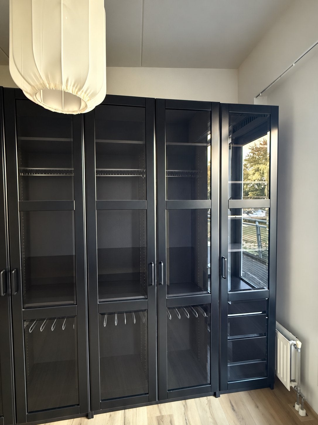 IKEA Pax deuren - zwart - 50x229 cm - 6 stuks, Huis en Inrichting, Ophalen, Gebruikt, 200 cm of meer, 50 tot 100 cm
