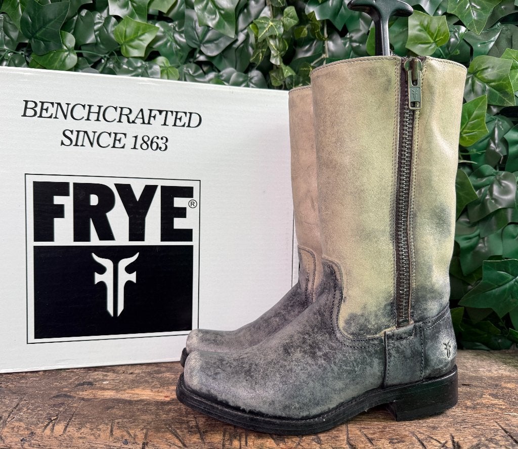 Bijna Nieuwe laarzen van Frye maat 39, Kleding | Dames, Hoge laarzen, Blauw, Frye, Nieuw