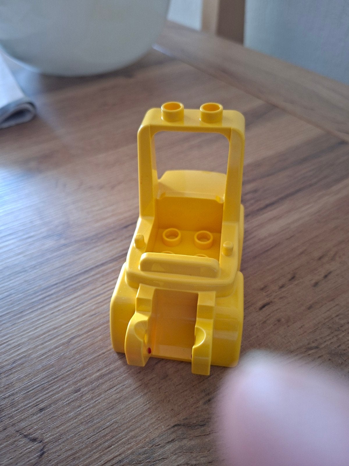 Nieuw Duplo onderdeel - Gele vorkheftruck onderstel, Ophalen of Verzenden, Nieuw, Losse stenen, Duplo