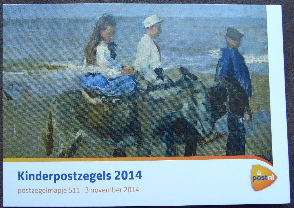 Postzegelmapje 511 - Kinderpostzegels 2014, Ophalen of Verzenden, Postfris