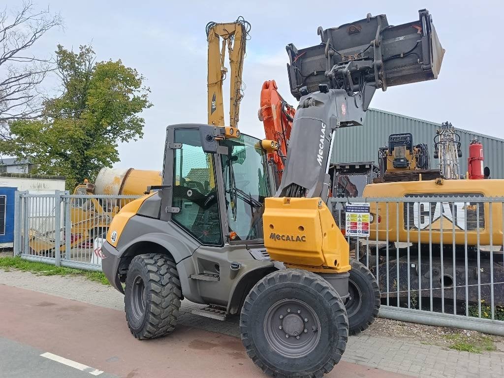 Mecalac AS 900 40km/h snelloper shovel wiellader loader, Wiellader of Shovel