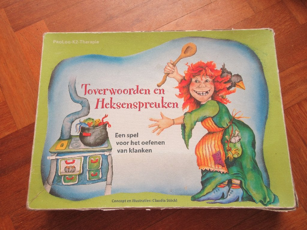 Toverwoorden en Heksenspreuken ( oefenen taalklanken ), Ophalen of Verzenden, Gebruikt, Puzzelen