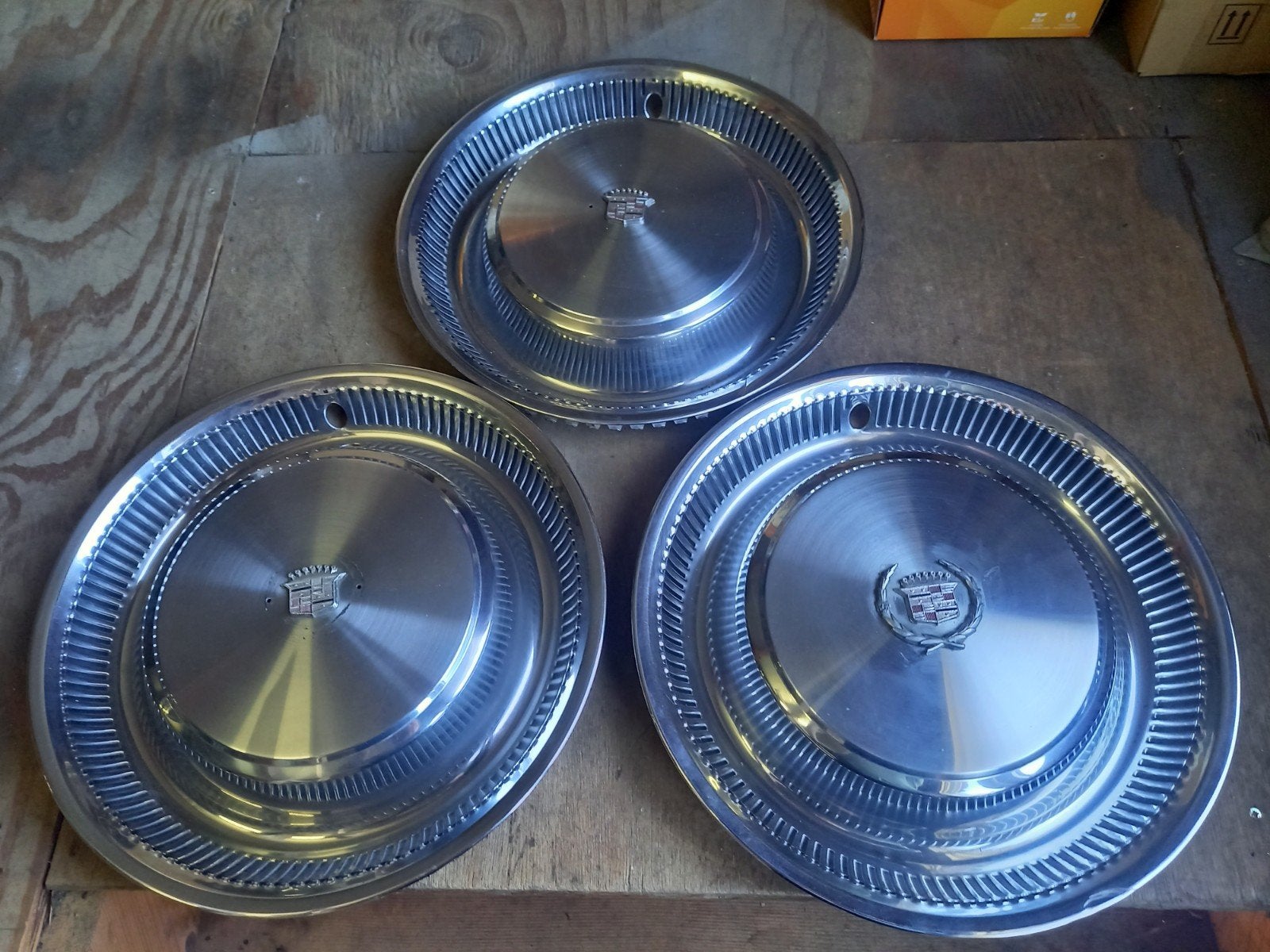 USA Oldtimer Wieldoppen CADILLAC SEVILLE/ DeVille  15 inch, Ophalen of Verzenden