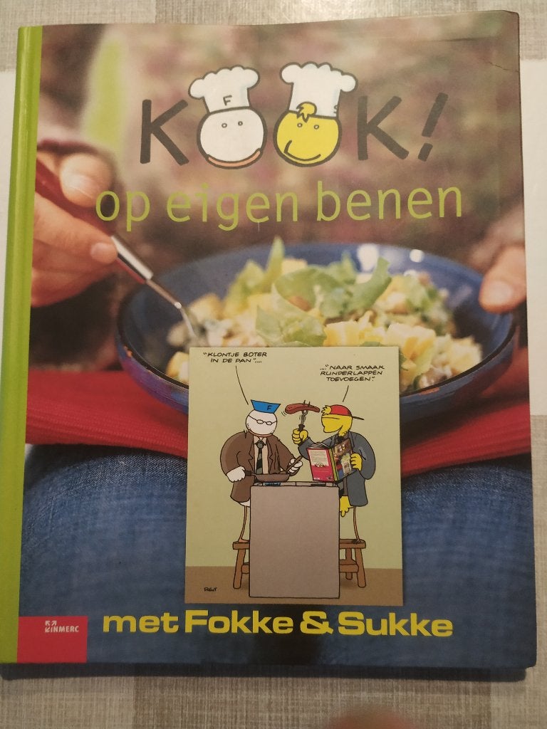 boek kook op eigen benen met fokke en sukke, Boeken, Hoofdgerechten, Ophalen of Verzenden, Zo goed als nieuw, C. DuquesnoyM. Mulder