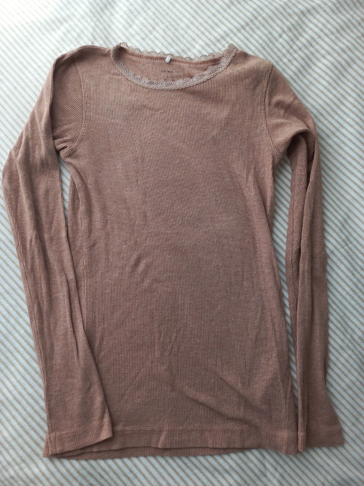 name it longsleeve organic cotton 134 140, Kinderen en Baby's, Ophalen of Verzenden, Zo goed als nieuw, Meisje, Trui of Vest