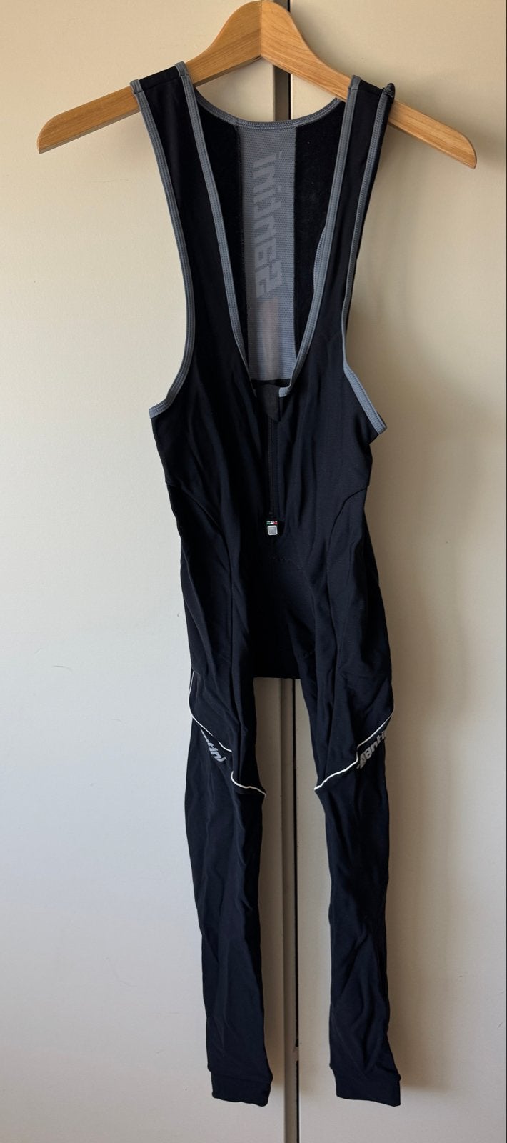Santini fietsbroek met bretels - Maat L, Heren, Zo goed als nieuw, L, Onderkleding