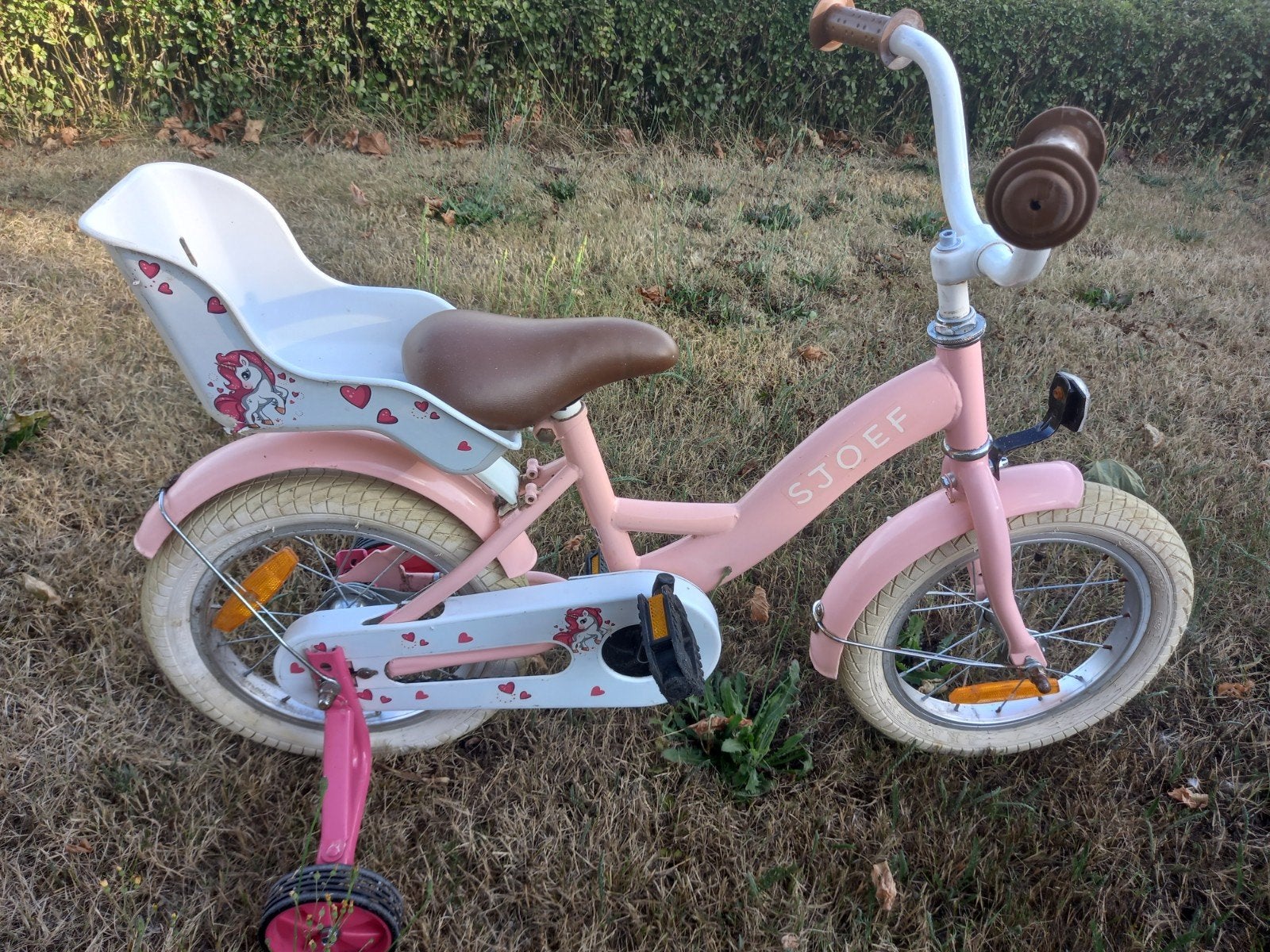 Meisjes fiets, Fietsen en Brommers, Fietsen | Meisjes, Ophalen, Gebruikt, 14 inch of minder
