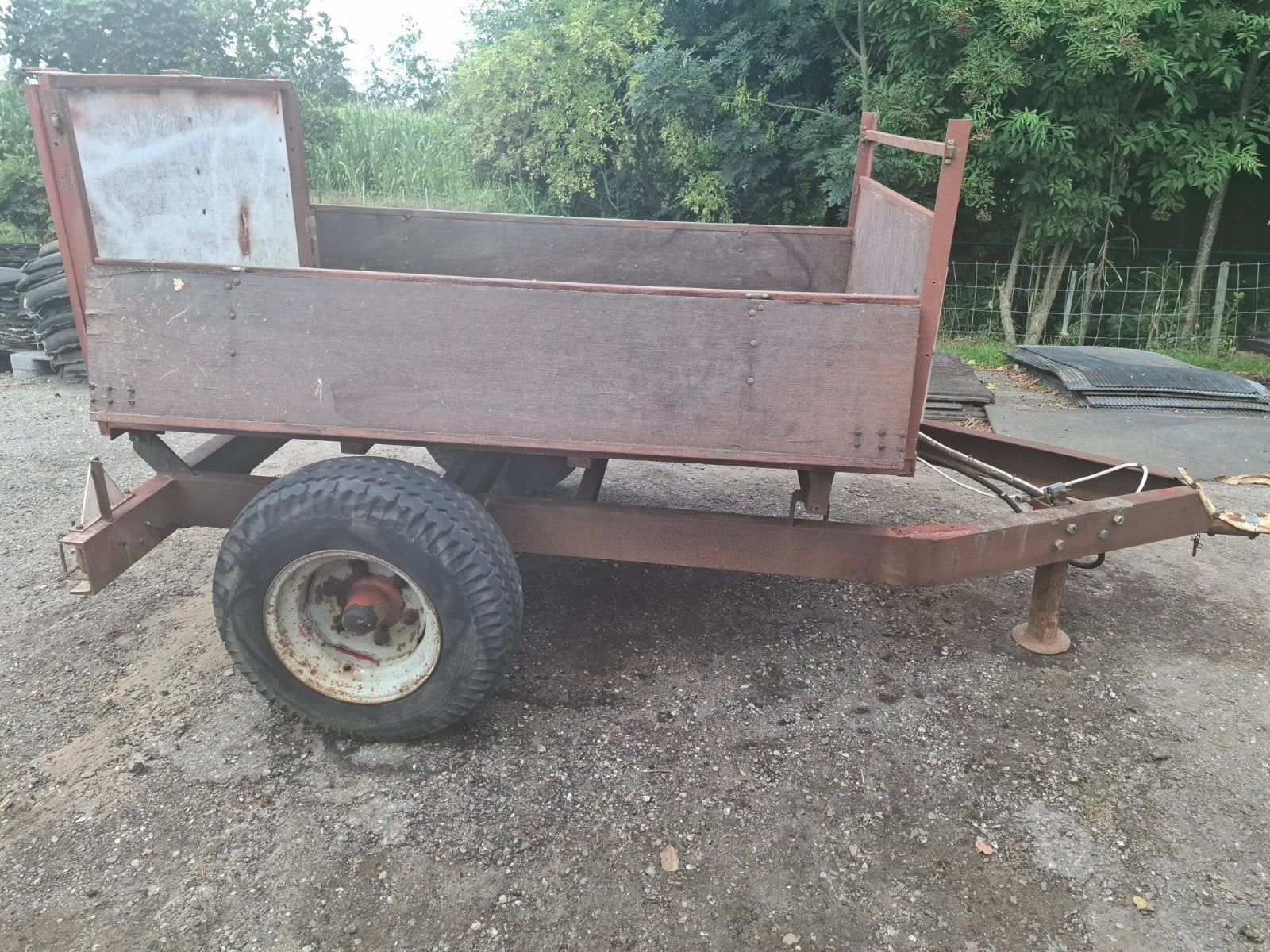Mooi kiepkarretje voor camping, paarden mensen, Ophalen of Verzenden
