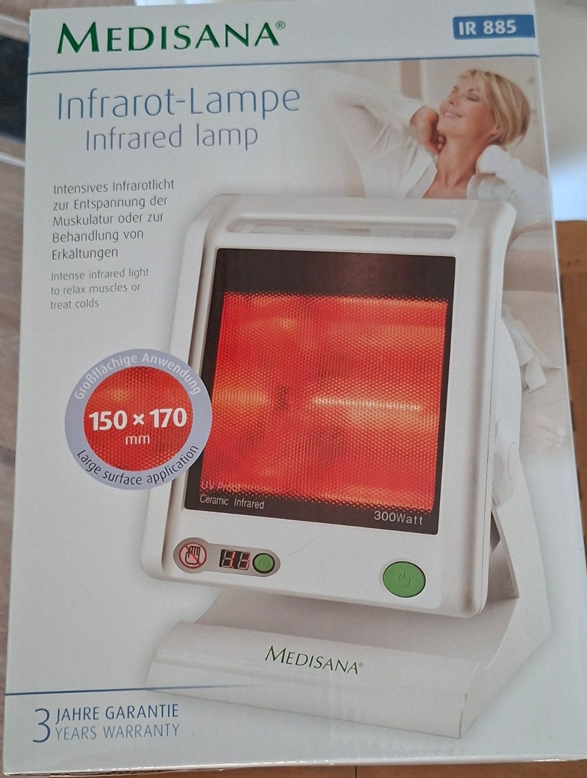 Nieuw Medisana Infrarot-Lampe, Ophalen of Verzenden, Nieuw, Overige typen