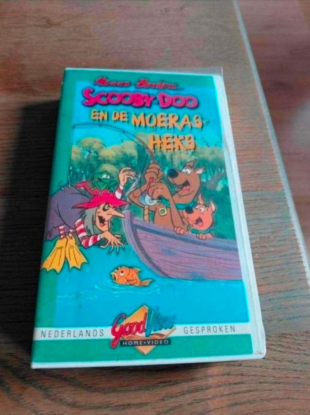 Hanna Barbera. Scooby-Doo en het Moeras Heks videoband., Cd's en Dvd's, VHS | Kinderen en Jeugd, Gebruikt, Tekenfilm, Alle leeftijden