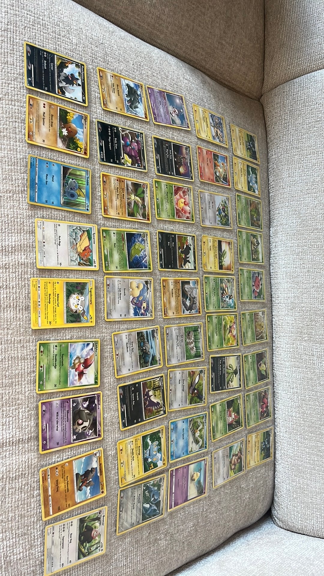 Oude pokemon kaarten 2007-2008, Verzenden, Zo goed als nieuw, Meerdere kaarten