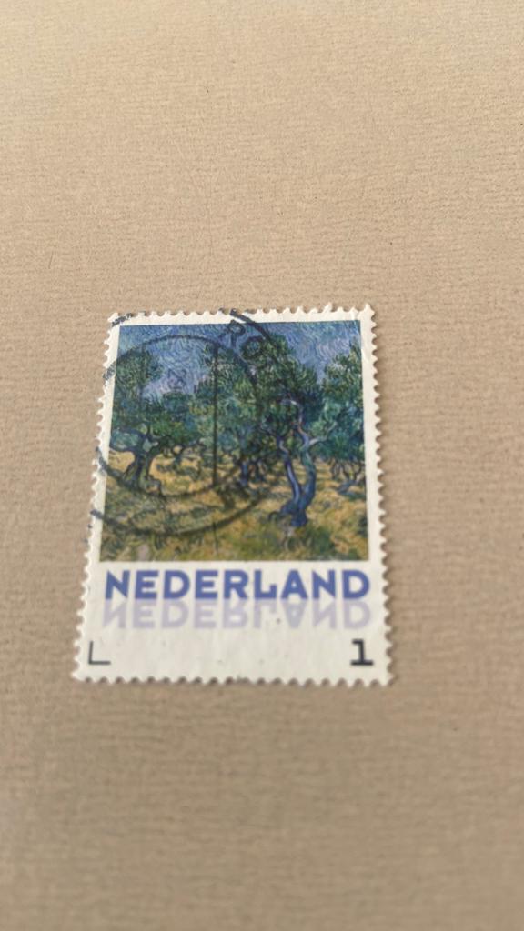 Nederland, Postzegels en Munten, Ophalen of Verzenden, Gestempeld