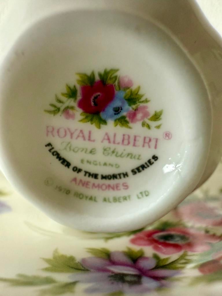 Royal Albert-Flower of the month-Anemonen, Verzenden