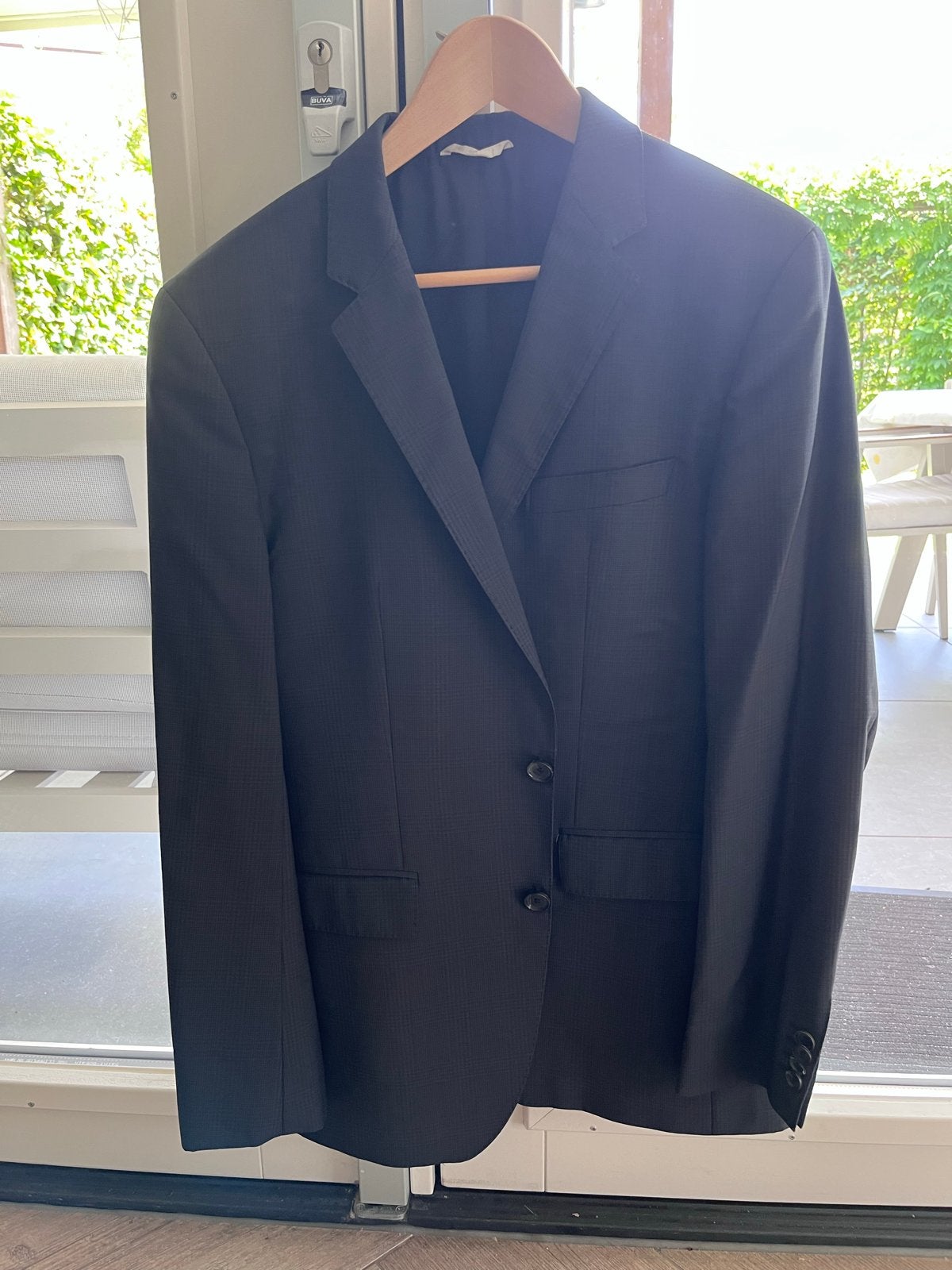 Stijlvol Hugo Boss colbert - Maat 48 (M), Ophalen of Verzenden, Zo goed als nieuw, Maat 48/50 (M), Grijs