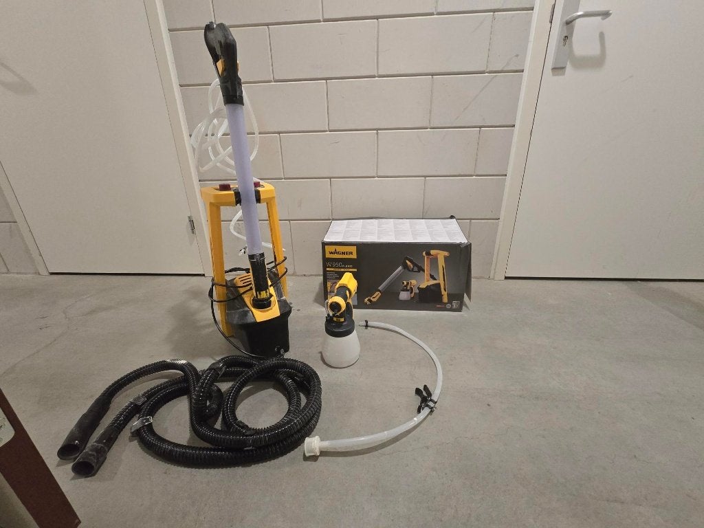 Wagner verfspuit flexio W 950, Doe-het-zelf en Verbouw, Schildersmaterialen, Gebruikt, Verfspuit of Verfpomp, Ophalen