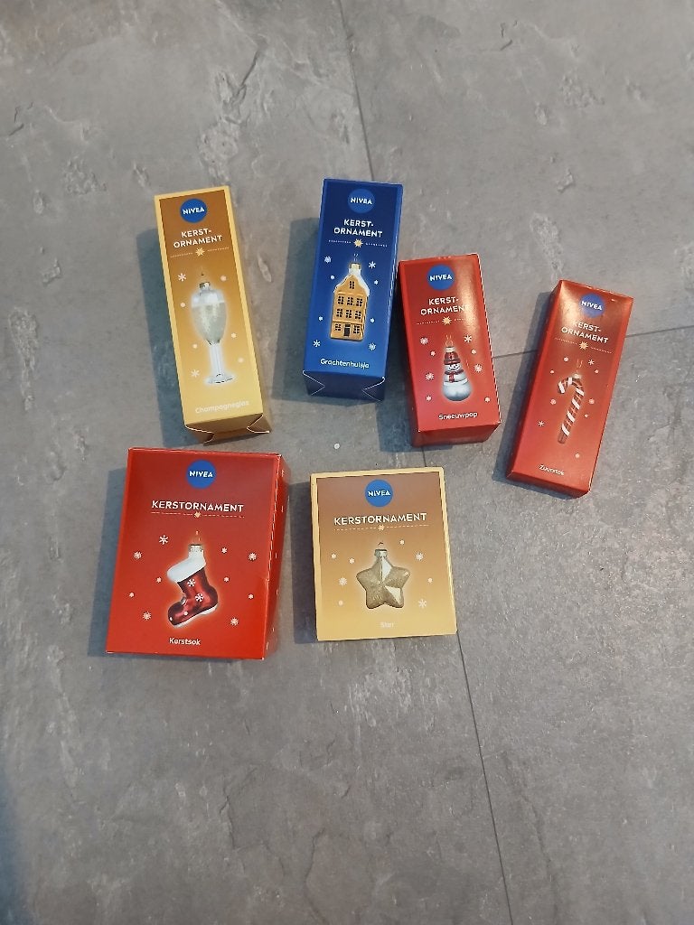 Nivea kerstballen, Ophalen, Nieuw