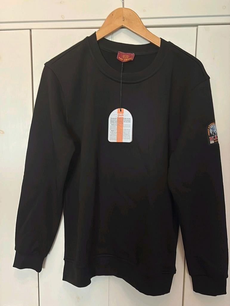 Parajumpers sweater trui P.J.S., Kleding | Heren, Maat 52/54 (L), Zwart, Nieuw, Parajumpers