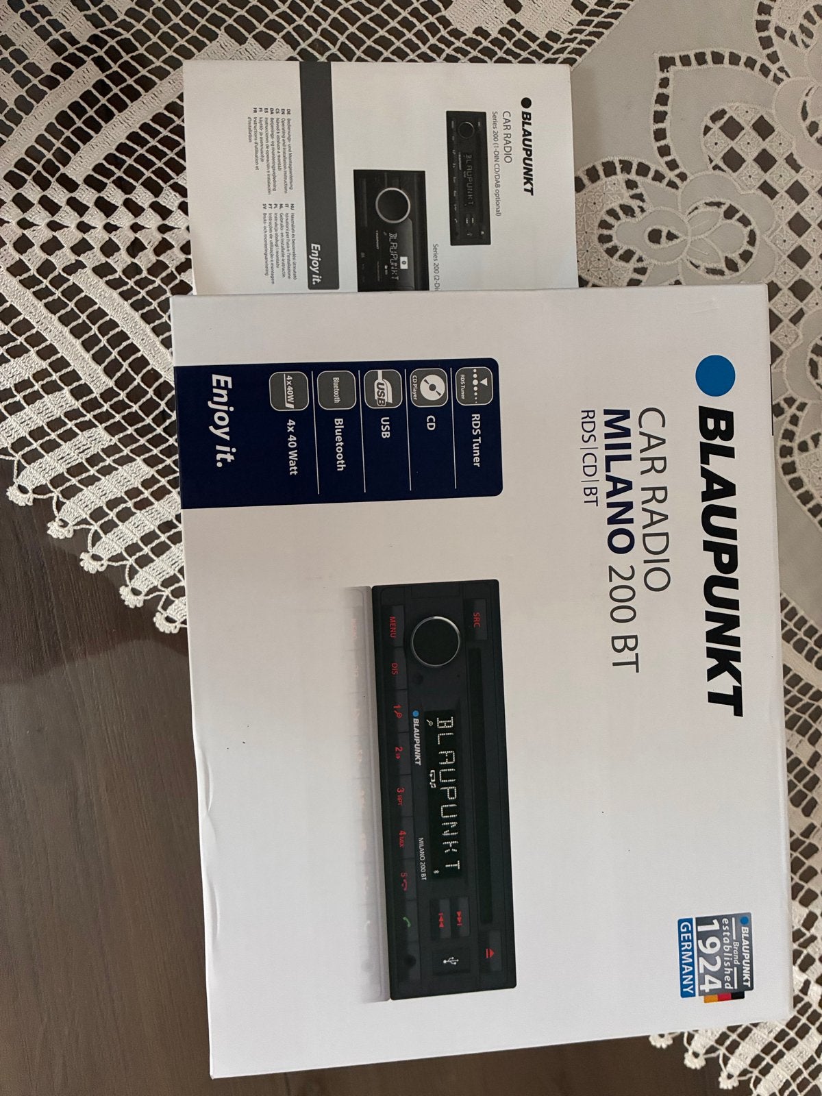 Blaupunkt Milano 200 BT Autoradio - Nieuw in doos, Ophalen of Verzenden, Nieuw