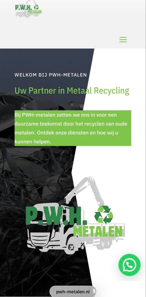 Metaal Recycling, Ophalen, Gebruikt, 250 mm of meer, Overige typen