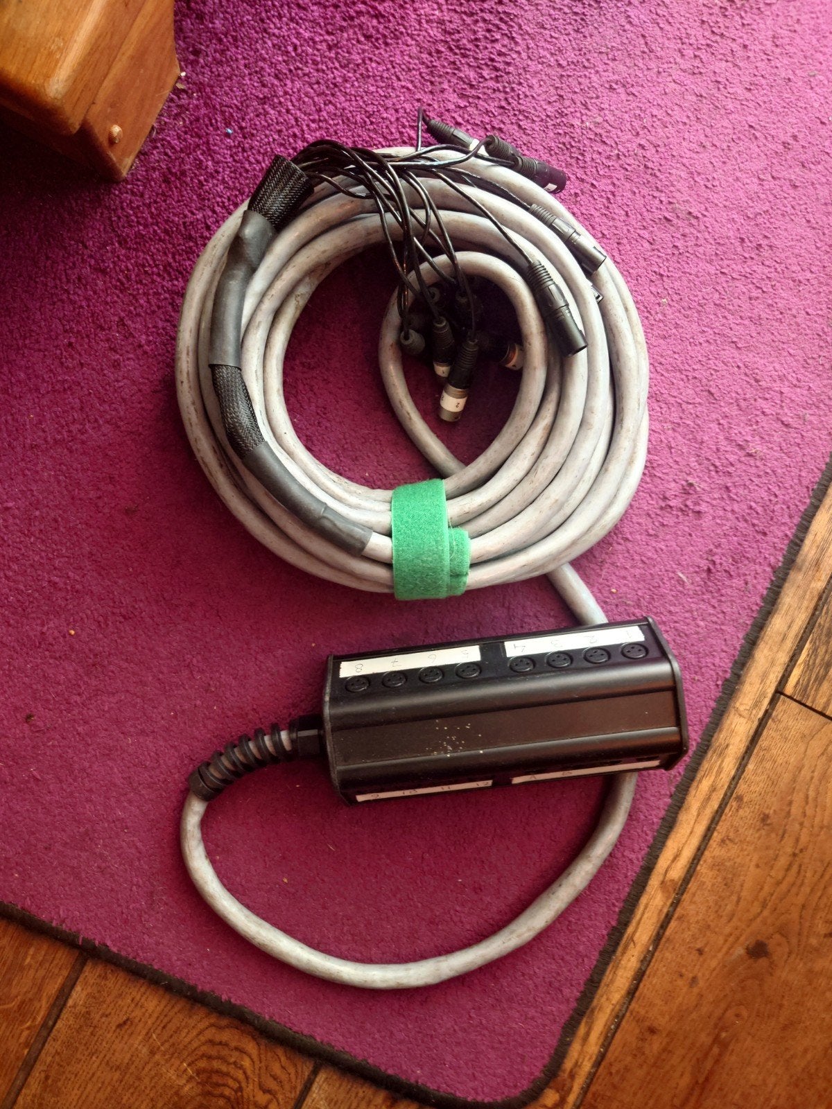 Multikabel 12-2 neutrik 10m, Ophalen of Verzenden, Gebruikt, Microfoon