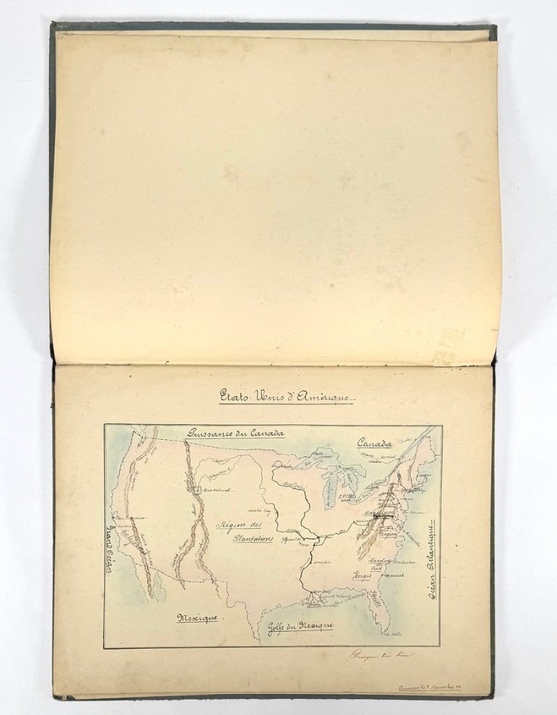 312. Handgetekende kaarten, Adriaan Dozy, 1905, Antiek en Kunst, Kunst | Tekeningen en Foto's, Ophalen, Kaart, Gemengde techniek